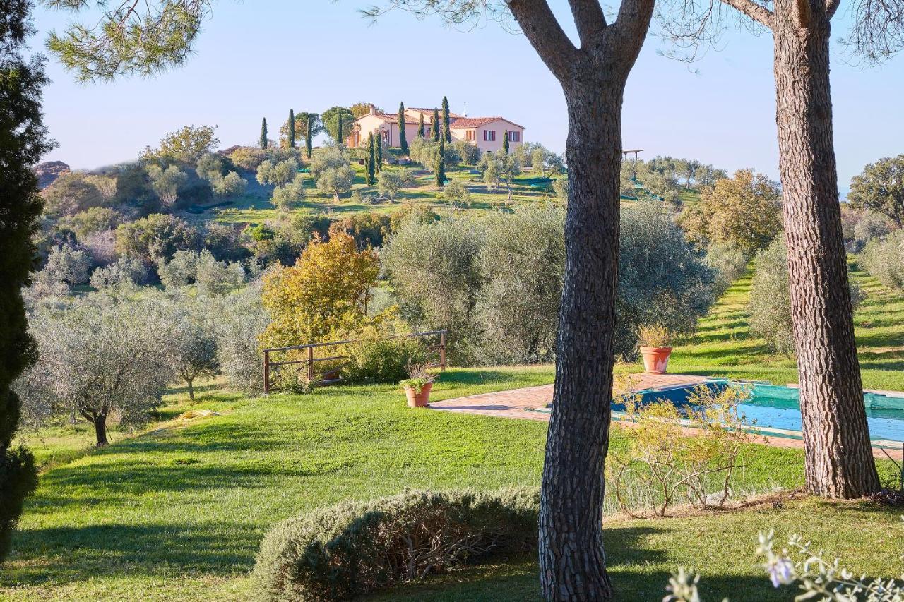 Poggio Tamantino, Villa Con Piscina In Maremma Poggio Cavallo Екстериор снимка